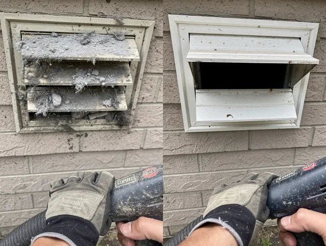Professional dryer exhaust vent cleaning by Wayland Dryer Vent Cleaning in Wayland
