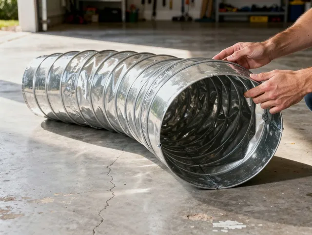 Wayland Dryer Vent Cleaning specialist using advanced equipment for thorough duct cleaning in Wayland