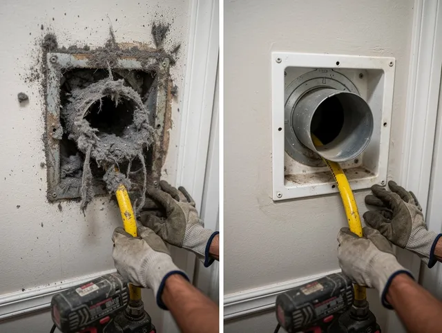 Expert gas dryer vent cleaning by Wayland Dryer Vent Cleaning in Wayland