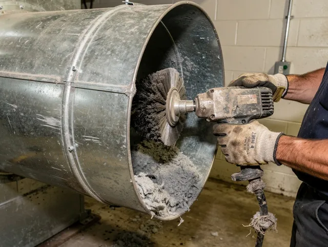 Industrial-grade dryer vent cleaning by Wayland Dryer Vent Cleaning in Wayland